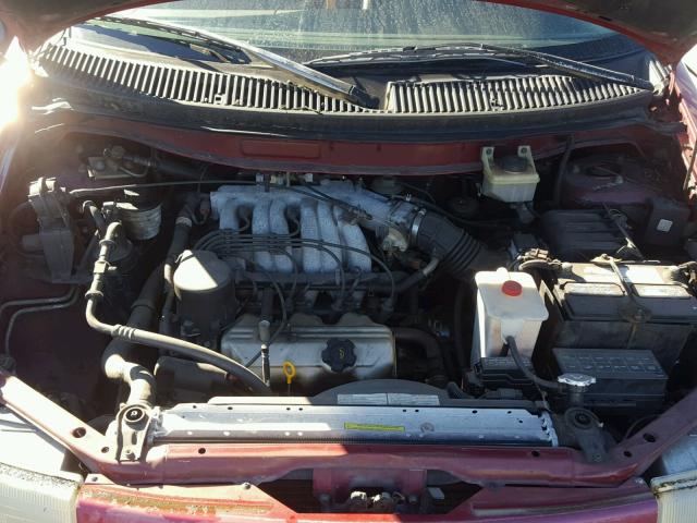 4N2DN11W9RD809656 - 1994 NISSAN QUEST XE MAROON photo 7