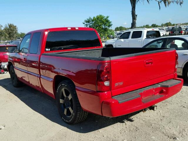 2GCEK19N031366599 - 2003 CHEVROLET SILVERADO RED photo 3