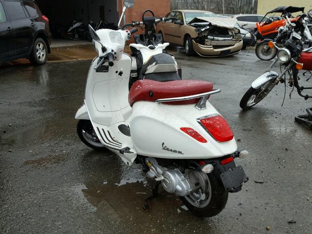 ZAPC536B1F5100305 - 2015 VESPA PRIMAVERA WHITE photo 3