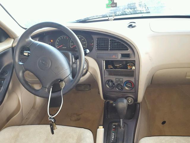 KMHDN45D42U272046 - 2002 HYUNDAI ELANTRA GL BLUE photo 9