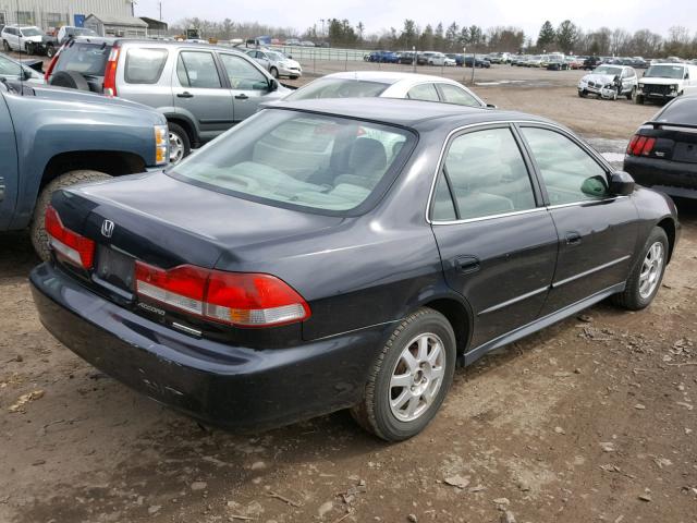 JHMCG66862C018155 - 2002 HONDA ACCORD EX BLACK photo 4