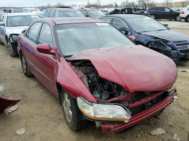 1HGCG16532A016774 - 2002 HONDA ACCORD EX BURGUNDY photo 1