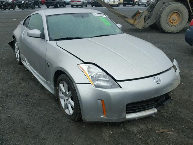 JN1AZ34D94T153525 - 2004 NISSAN 350Z COUPE SILVER photo 1