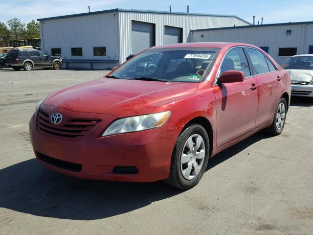 4T1BE46K67U004997 - 2007 TOYOTA CAMRY NEW RED photo 2