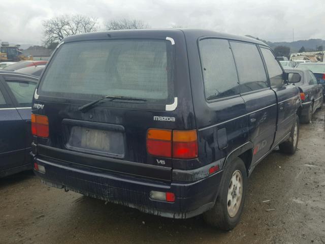 JM3LV5236N0448261 - 1992 MAZDA MPV WAGON BLUE photo 4