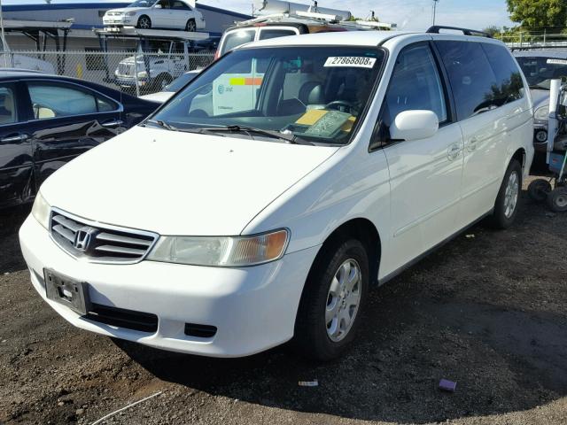 5FNRL18964B064087 - 2004 HONDA ODYSSEY EX თეთრი ფოტო 2