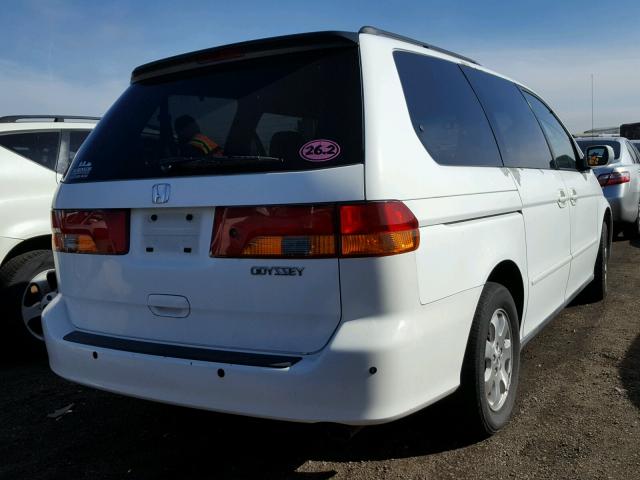 5FNRL18964B064087 - 2004 HONDA ODYSSEY EX თეთრი ფოტო 4