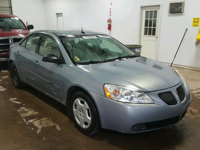 1G2ZF57BX84176721 - 2008 PONTIAC G6 VALUE L BLUE photo 1