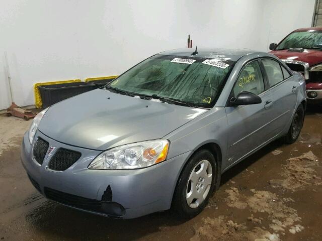 1G2ZF57BX84176721 - 2008 PONTIAC G6 VALUE L BLUE photo 2