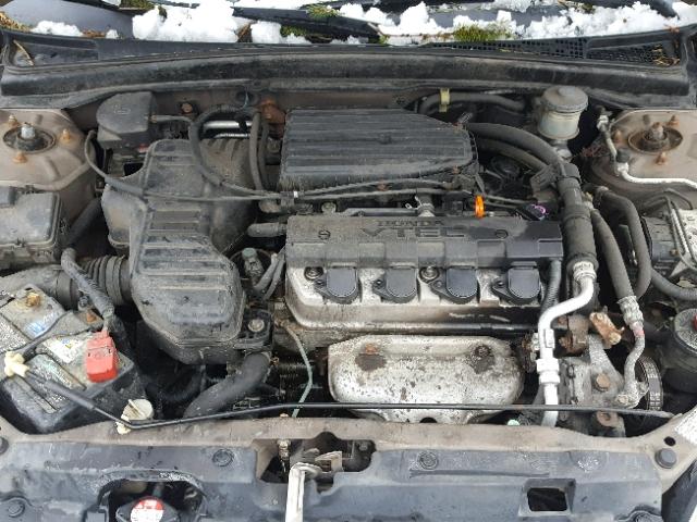 2HGES26762H503547 - 2002 HONDA CIVIC EX TAN photo 7