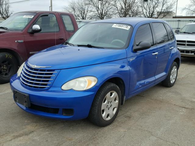 3A4FY48B76T216272 - 2006 CHRYSLER PT CRUISER BLUE photo 2