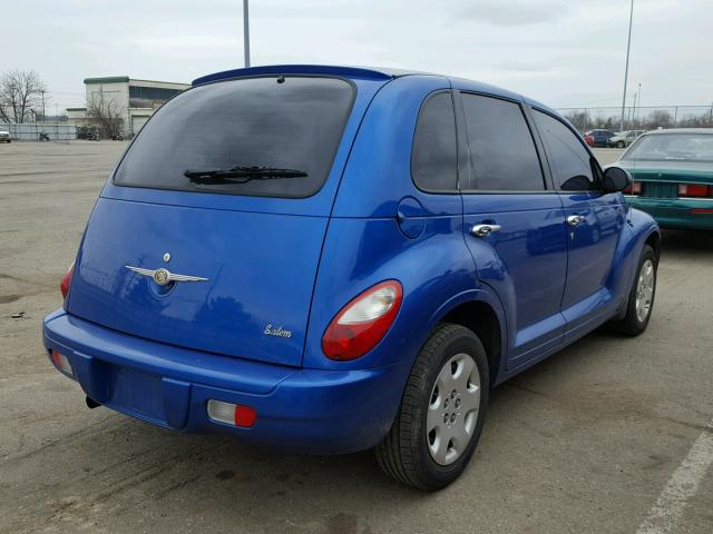 3A4FY48B76T216272 - 2006 CHRYSLER PT CRUISER BLUE photo 4