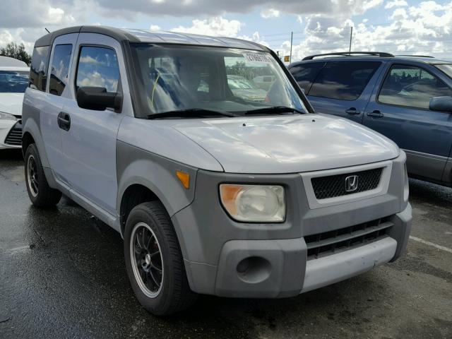 5J6YH28324L001350 - 2004 HONDA ELEMENT LX SILVER photo 1