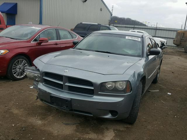 2B3KA43G67H749737 - 2007 DODGE CHARGER SE GRAY photo 2