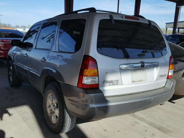 4F2YU09131KM36415 - 2001 MAZDA TRIBUTE LX GRAY photo 3