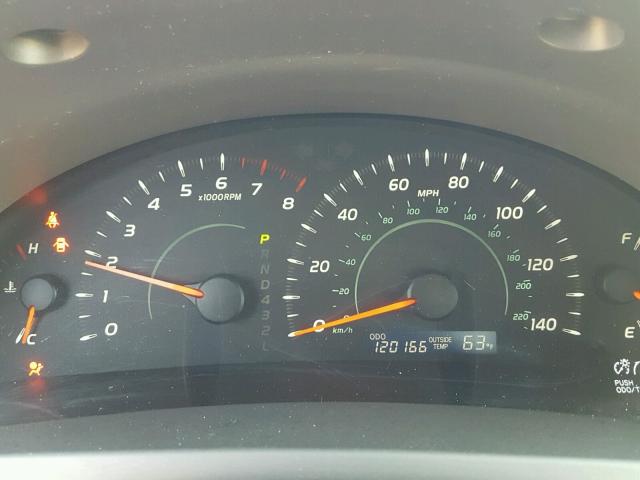 4T1BE46K19U336428 - 2009 TOYOTA CAMRY BASE SILVER photo 8