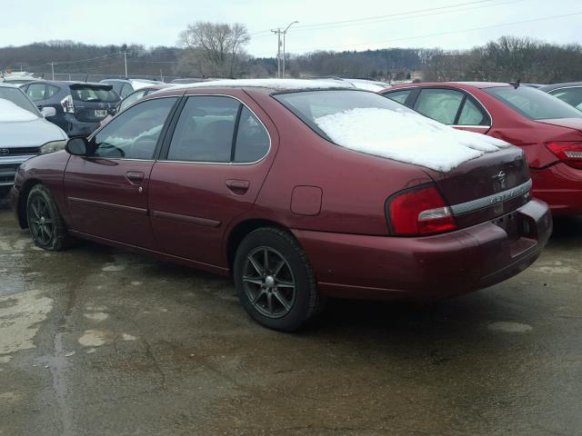 1N4DL01D01C199700 - 2001 NISSAN ALTIMA XE MAROON photo 3