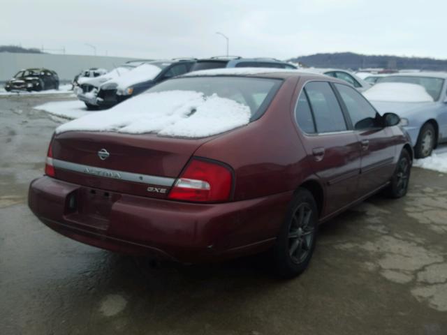 1N4DL01D01C199700 - 2001 NISSAN ALTIMA XE MAROON photo 4