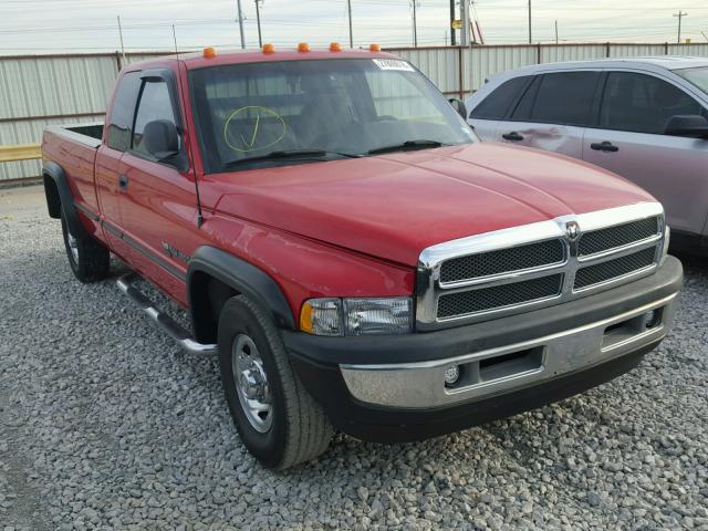 1B7KC23W1WJ198408 - 1998 DODGE RAM 2500 RED photo 1