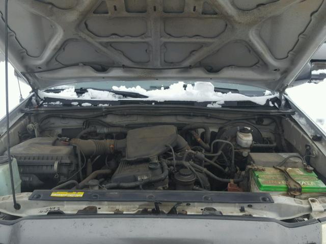 5TEUX42N76Z285298 - 2006 TOYOTA TACOMA ACC SILVER photo 7