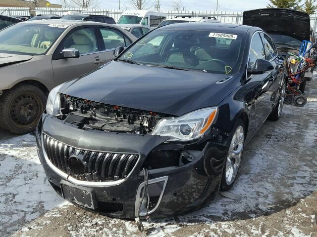 2G4GT5GX7F9158027 - 2015 BUICK REGAL GS 黑色 照片 2