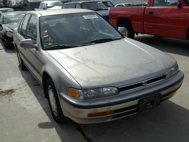 JHMCB7651PC008859 - 1993 HONDA ACCORD LX TAN photo 1