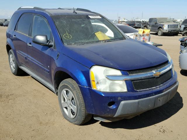 2CNDL23F666156947 - 2006 CHEVROLET EQUINOX LS BLUE photo 1