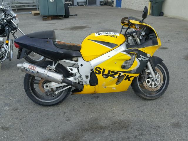 JS1GN78A0X2103501 - 1999 SUZUKI GSX-R600 YELLOW photo 9