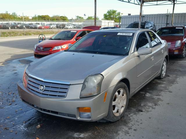 1G6DM57N130161288 - 2003 CADILLAC CTS GOLD photo 2