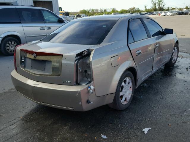 1G6DM57N130161288 - 2003 CADILLAC CTS GOLD photo 4