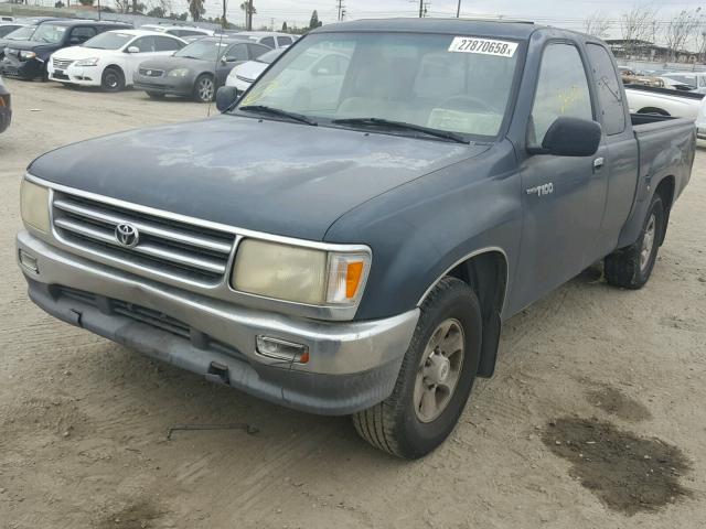 JT4TN14D6T0019416 - 1996 TOYOTA T100 XTRAC GREEN photo 2