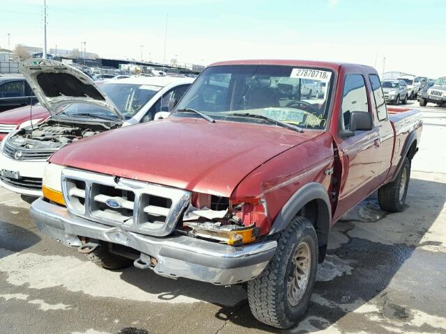 1FTZR15X6WPA63855 - 1998 FORD RANGER SUP RED photo 2