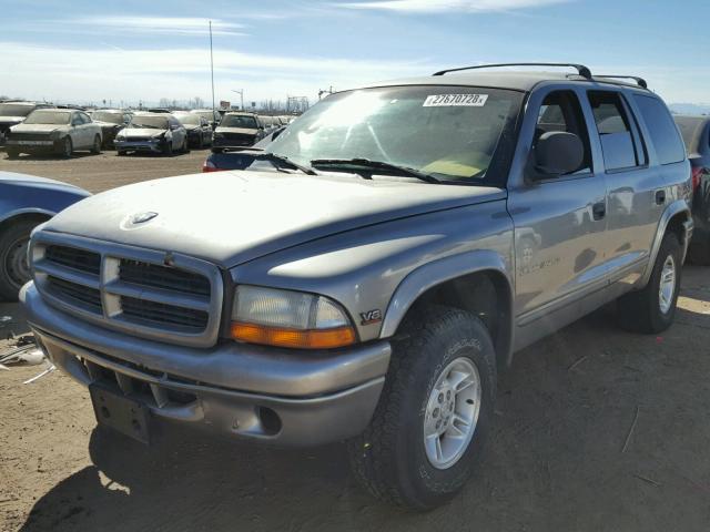 1B4HS28Z5XF584248 - 1999 DODGE DURANGO GRAY photo 2