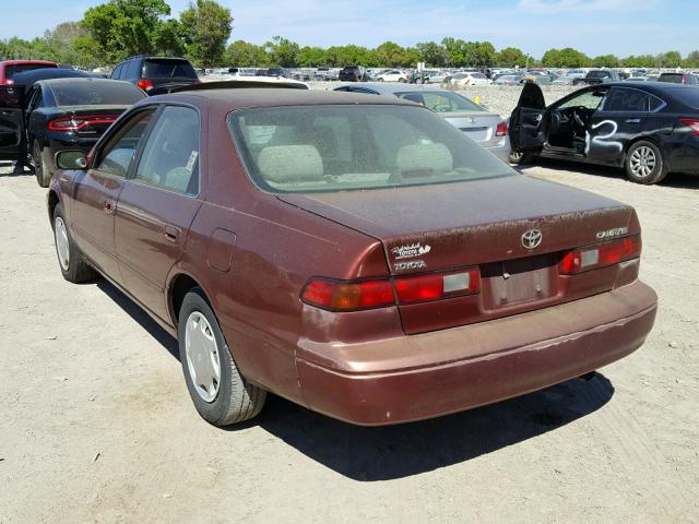 4T1BG22K9XU531534 - 1999 TOYOTA CAMRY CE MAROON photo 3