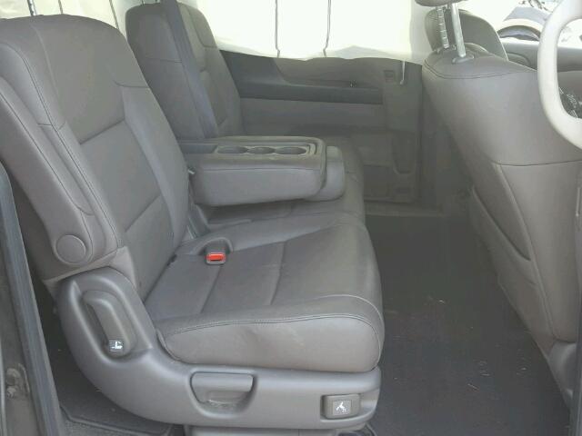 5FNRL5H68EB108797 - 2014 HONDA ODYSSEY EX GRAY photo 6