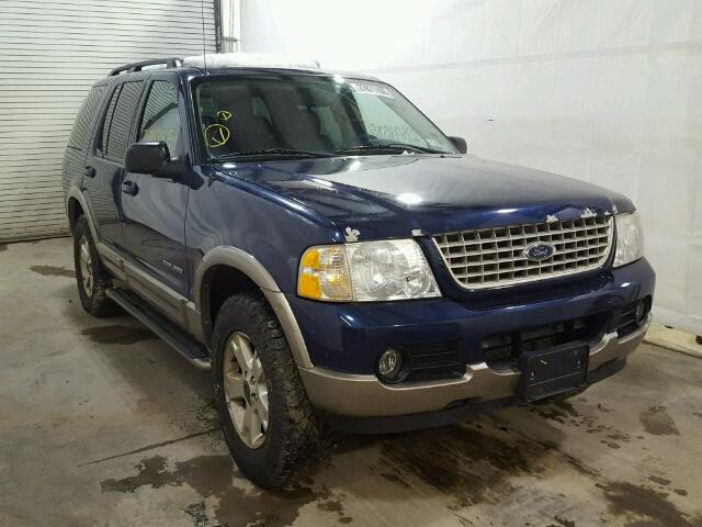 1FMDU74E34ZB14317 - 2004 FORD EXPLORER E BLUE photo 1