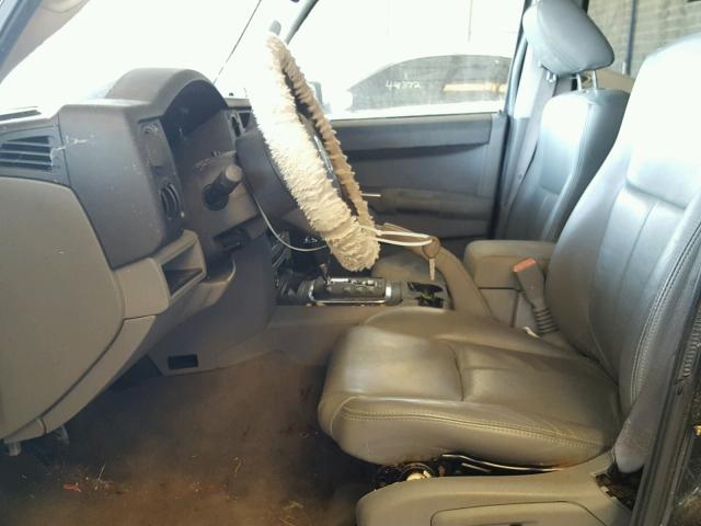 1J8HH48N96C248203 - 2006 JEEP COMMANDER შავი ფოტო 5