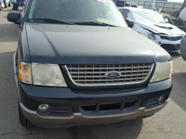 1FMDU74W42ZC95823 - 2002 FORD EXPLORER E GREEN photo 9