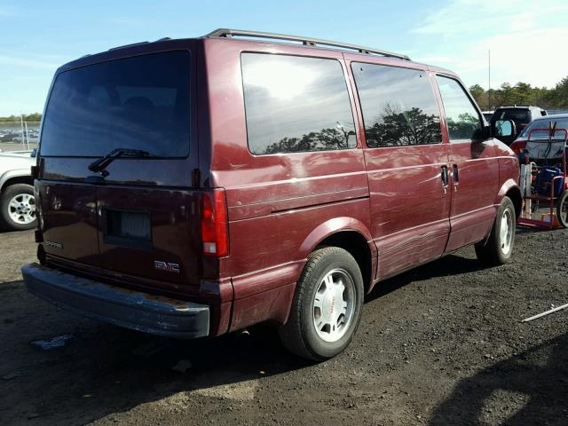 1GKDM19X65B502149 - 2005 GMC SAFARI XT RED photo 4