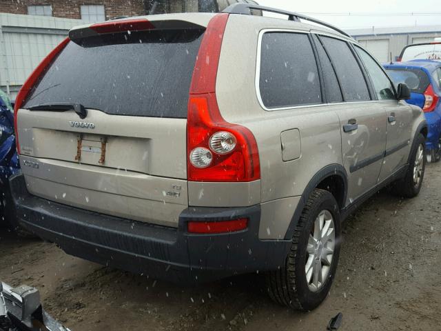 YV1CZ911X51154158 - 2005 VOLVO XC90 T6 GRAY photo 4