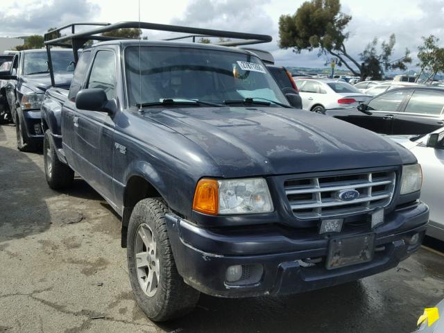 1FTZR15E31PB66528 - 2001 FORD RANGER SUP BLUE photo 1