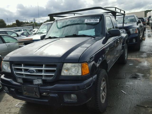 1FTZR15E31PB66528 - 2001 FORD RANGER SUP BLUE photo 2