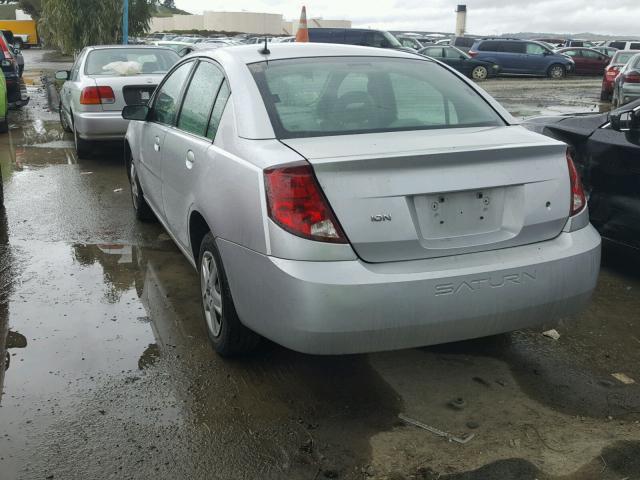 1G8AJ55FX6Z104747 - 2006 SATURN ION LEVEL SILVER photo 3