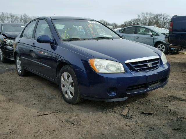 KNAFE121765356185 - 2006 KIA NEW SPECTR BLUE photo 1