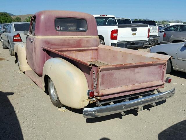 N251247CAL - 1950 CHEVROLET 3100 RED photo 3