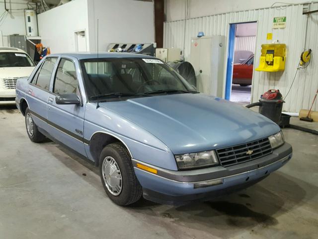 1G1LT5112JE298332 - 1988 CHEVROLET CORSICA BLUE photo 1