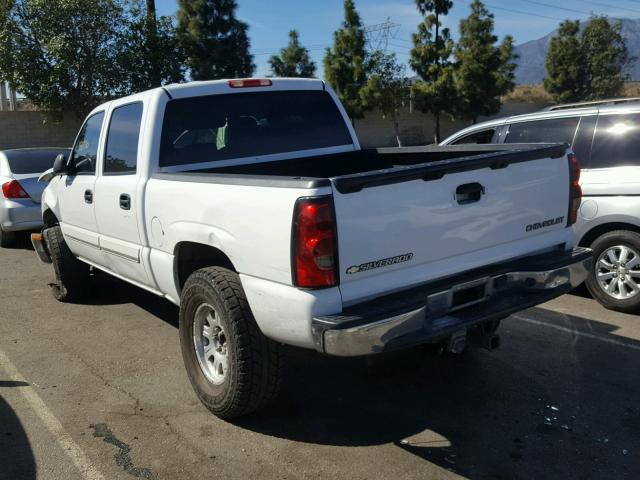 2GCEC13T451118153 - 2005 CHEVROLET SILVERADO WHITE photo 3