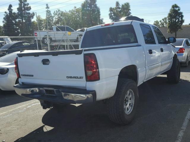 2GCEC13T451118153 - 2005 CHEVROLET SILVERADO WHITE photo 4