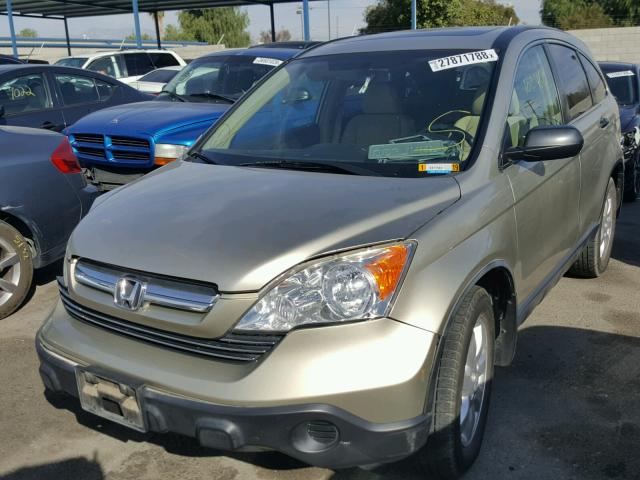 JHLRE38519C007905 - 2009 HONDA CR-V EX GOLD photo 2