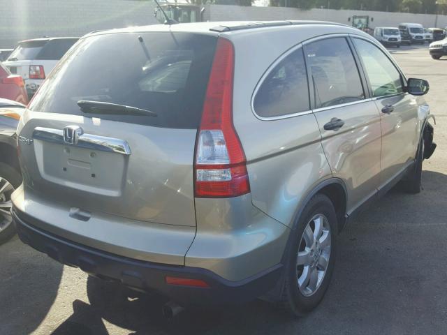 JHLRE38519C007905 - 2009 HONDA CR-V EX GOLD photo 4